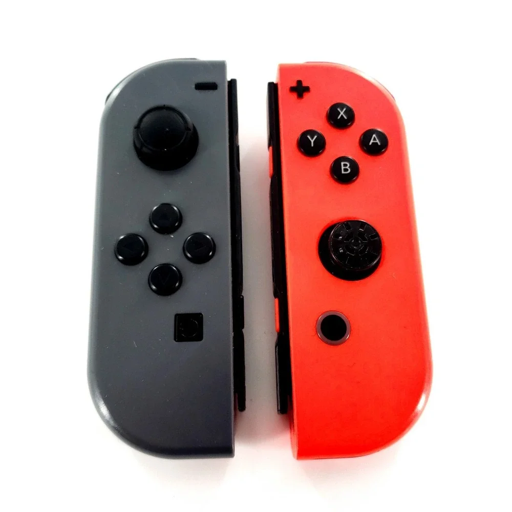 Nintendo Switch v2 Console HAC-001(-01) w/ Gray & Red Joy-Con Tested & Works